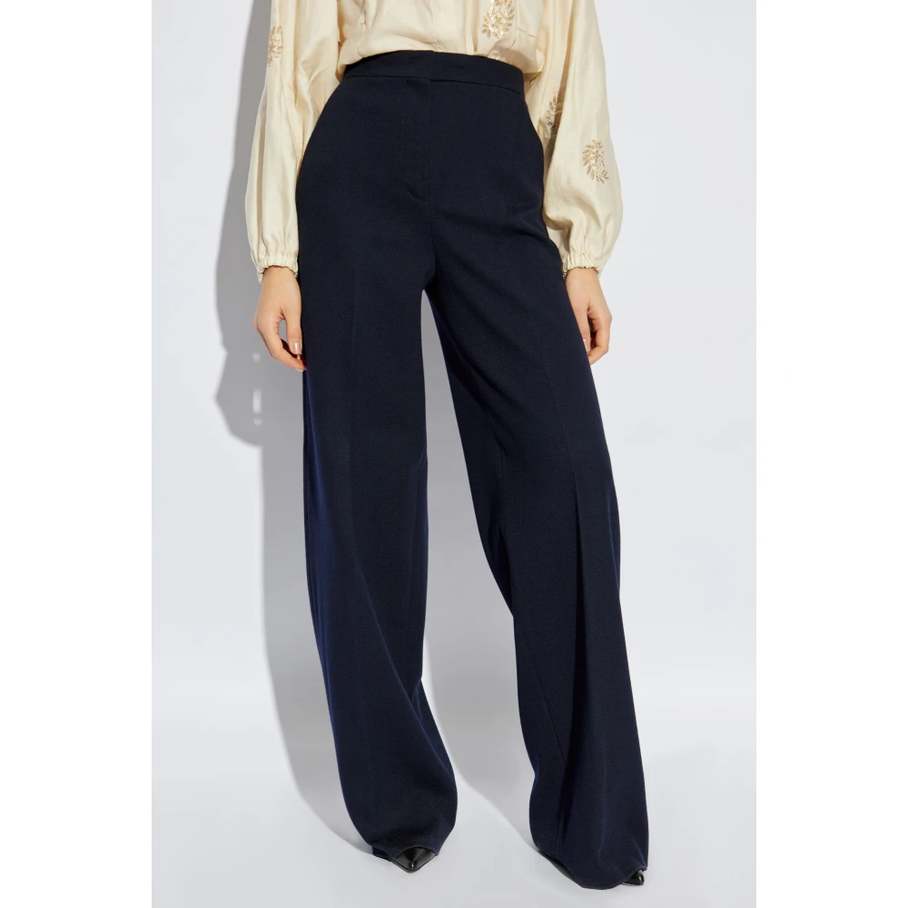 Max Mara Broek Corea Blue Dames