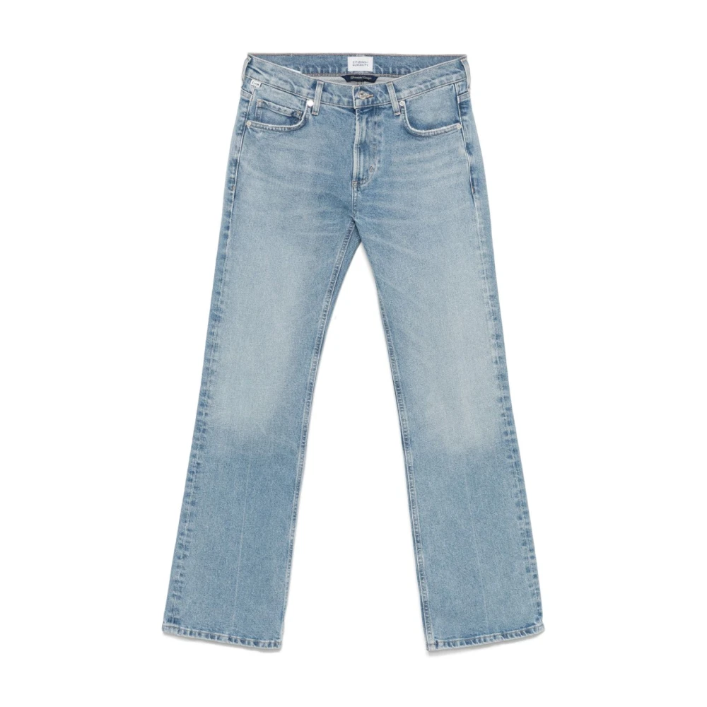 Citizens Of Humanity Women's Blue Denim Jeans For - Straight Fit Jeans - W25 - Jeans