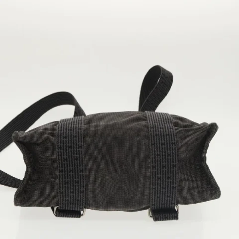 Hermès Vintage Pre-owned Canvas handbags Brown Dames