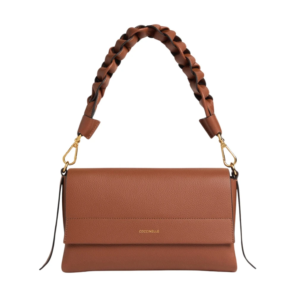 Coccinelle Women's Brown Handbags, One Size, Boheme Grana Double Small Bag