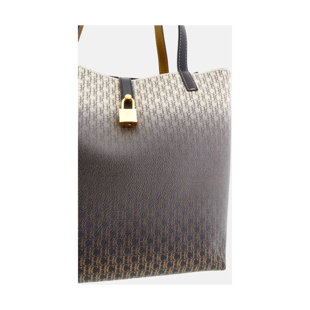 Carolina Herrera Vergrendelde M Matryoshka Handtas Brown Dames