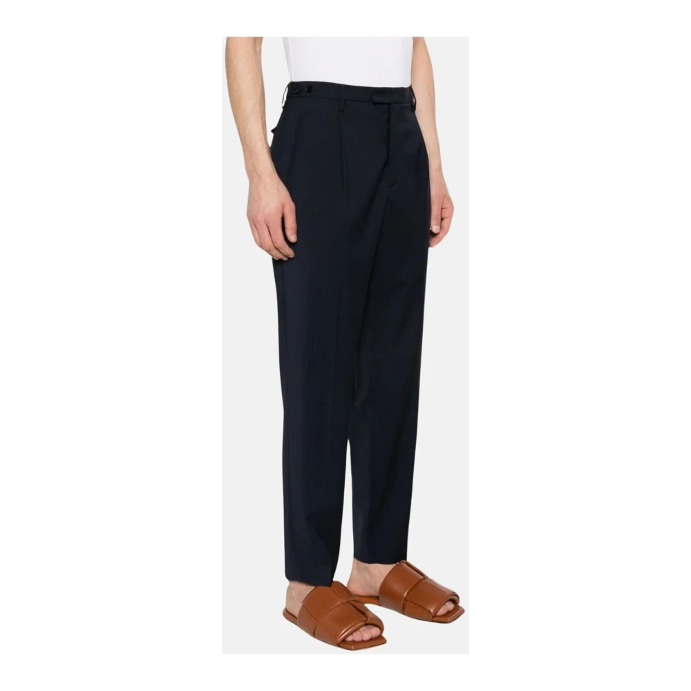 Barena Venezia Reguliere broek met verstelbare taille en zakken Blue Heren