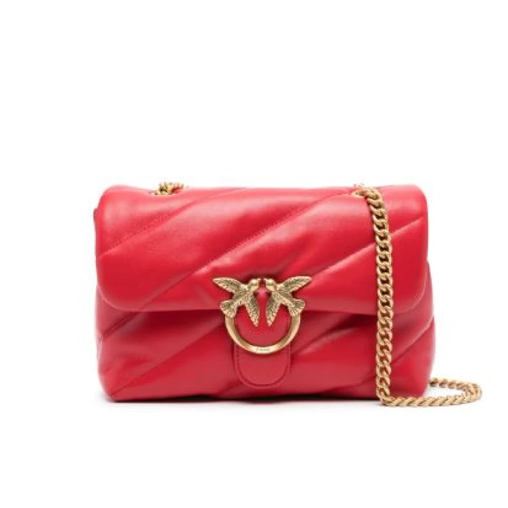 Pinko Shoulder Bags Red Dames
