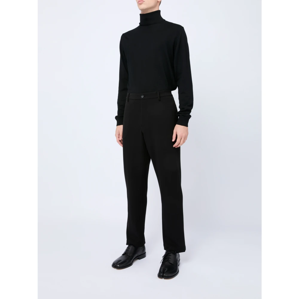 Officina36 Zwarte Broek Aw24 Black Heren