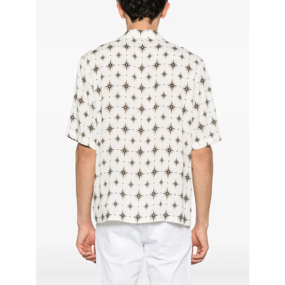 Amiri Micro Starburst Overhemd White Heren