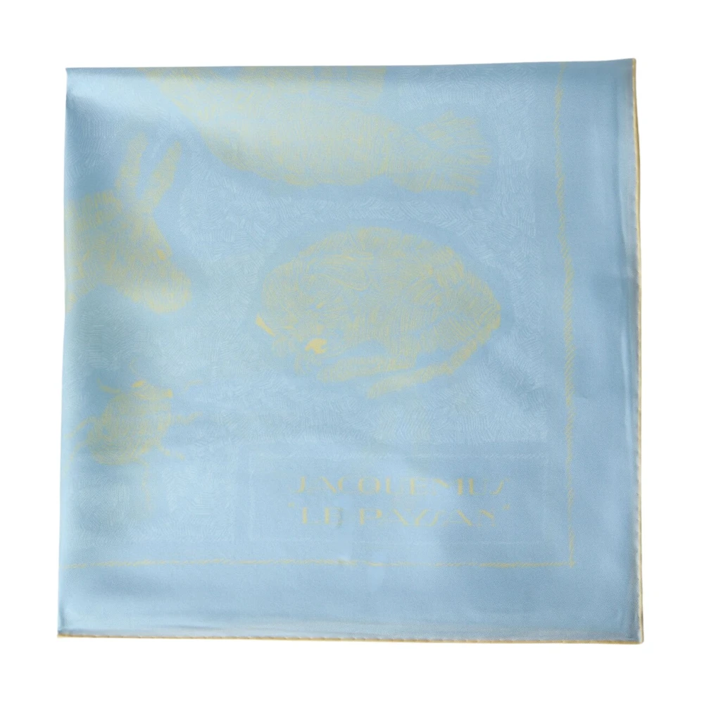 Jacquemus Donna Blu - Le Foulard Paysan - Accessories - One Size