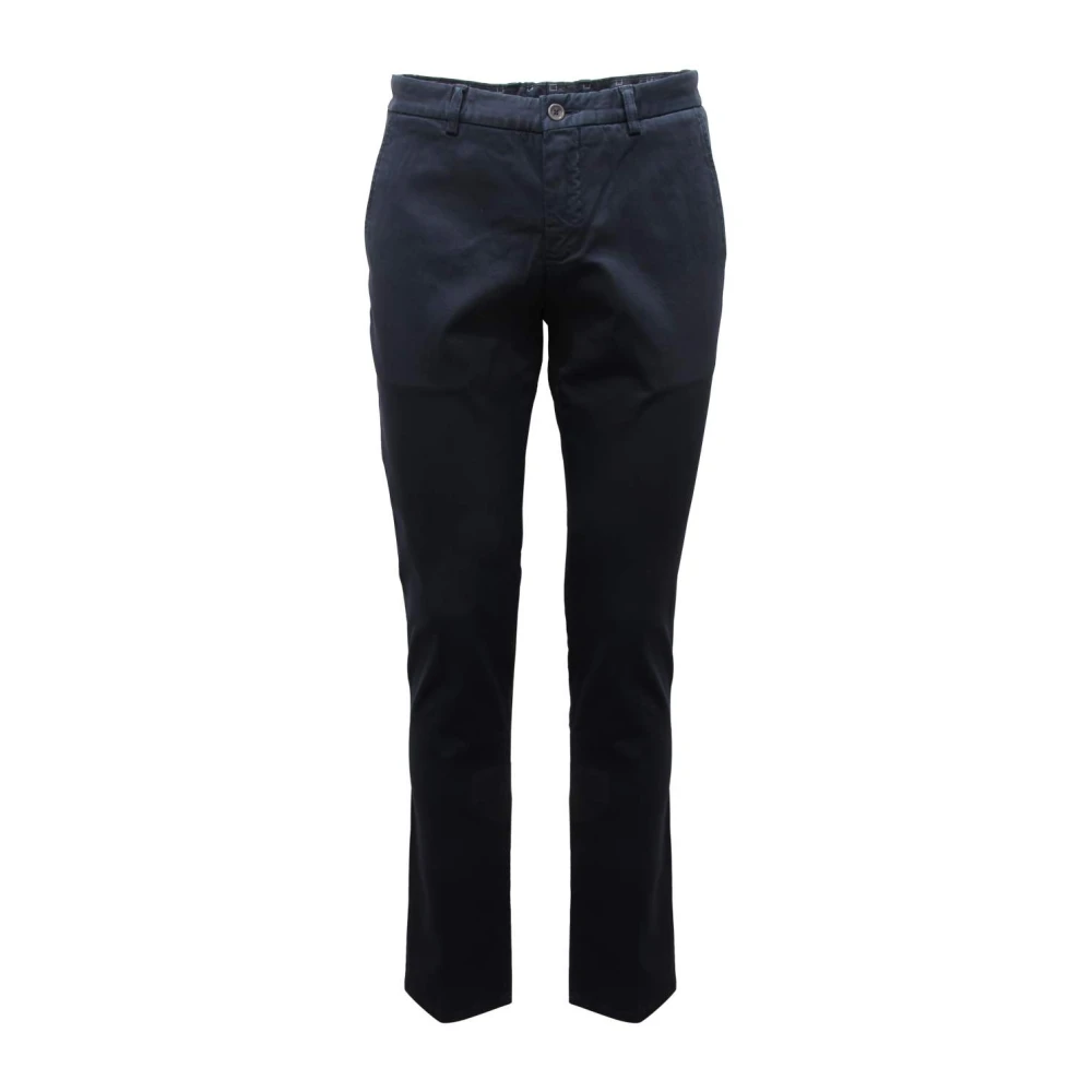 Etro Men's Blue Slim Fit Trousers - Chinos - S - Trousers