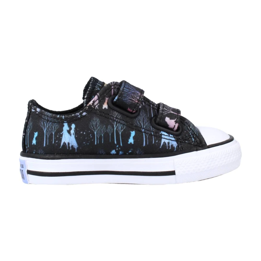 Converse Flickors Snygga Sneakers Black, Flicka