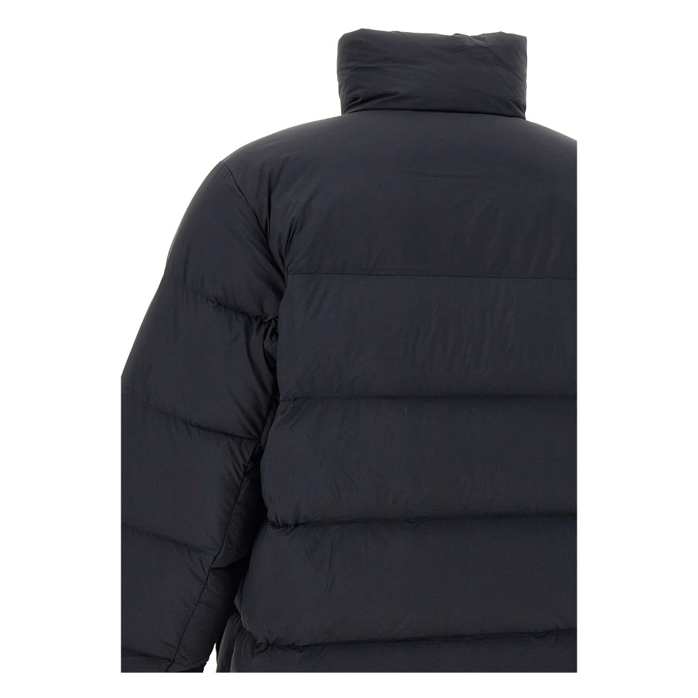 Columbia Zwarte Donsjas met Gouden Interieur Black Heren