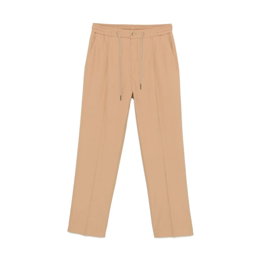 Tagliatore Broek Brown Heren
