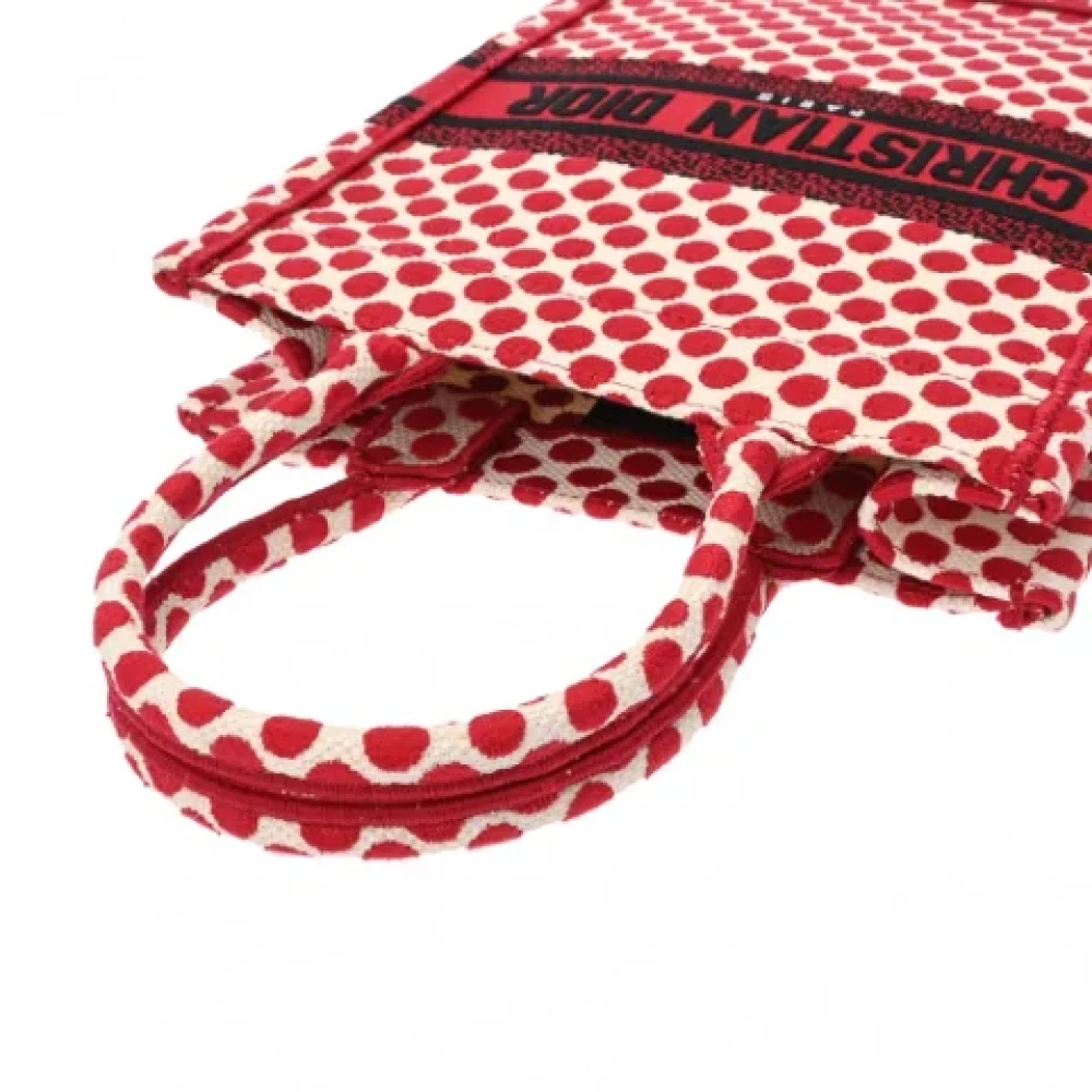 Dior Vintage Pre-owned Canvas dior-bags Red Dames