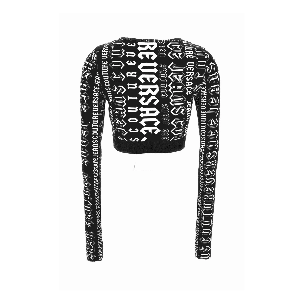 Versace Jeans Couture T-shirts en Polos Black Dames