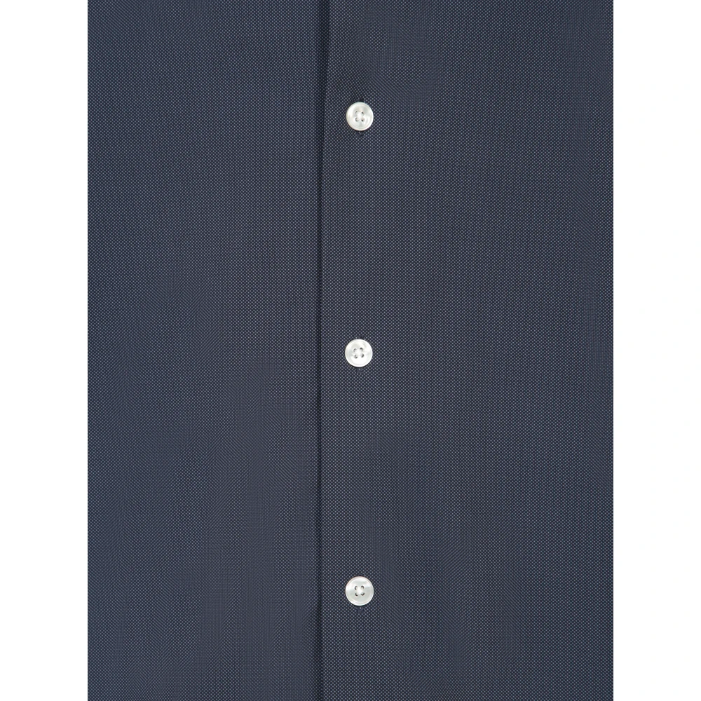 Dell'oglio Blauw Overhemd voor Mannen Stijlvol Comfort Blue Heren