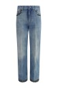 floral-applique-jeans-with-contrasting-label