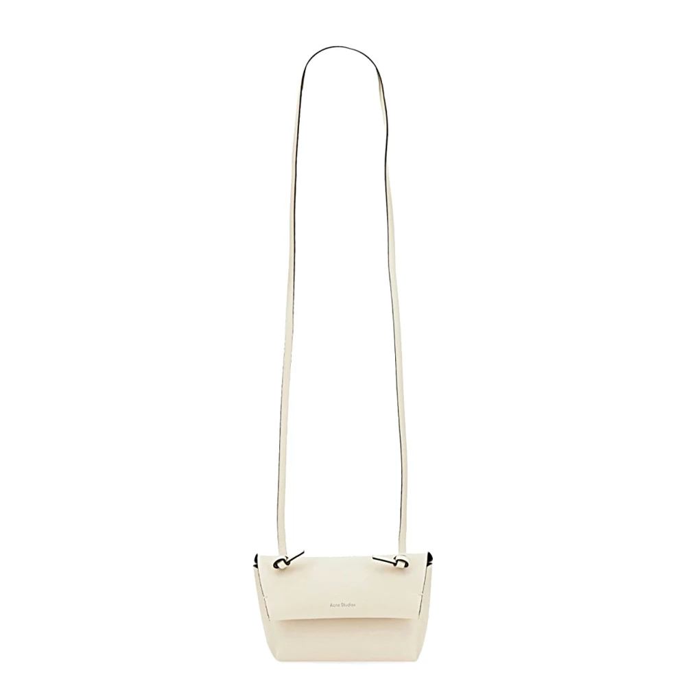 Acne Studios Stijlvolle Leren Tas Beige Dames
