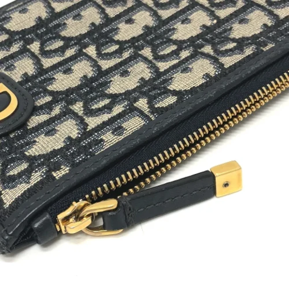 Dior Vintage Pre-owned Fabric dior-bags Blue Dames