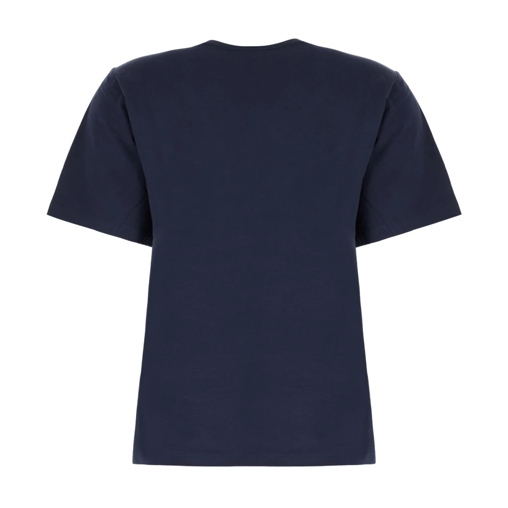 Max Mara Weekend Casual Katoenen T-Shirt voor Vrouwen Blue Dames