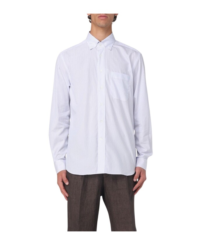 chemise-en-coton-a-rayures-bleues