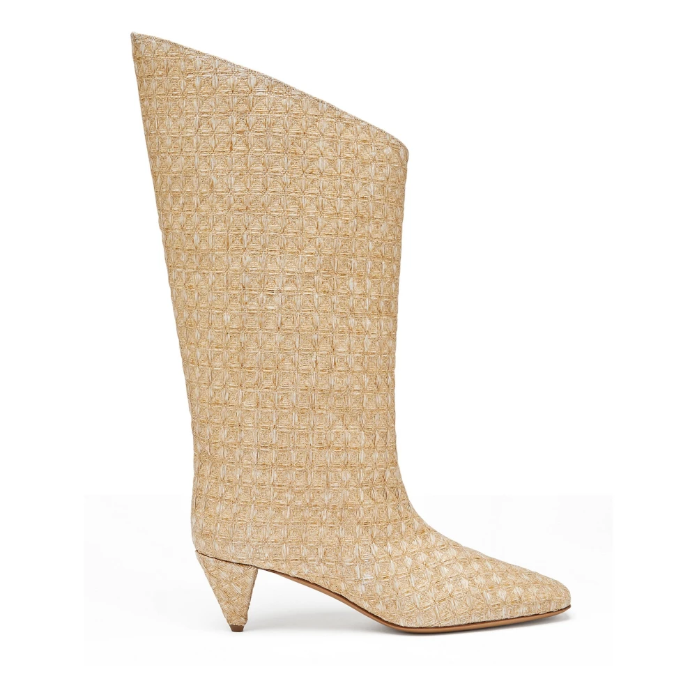 Mvp Wardrobe Women's Beige Piazza Di Spagna Boots