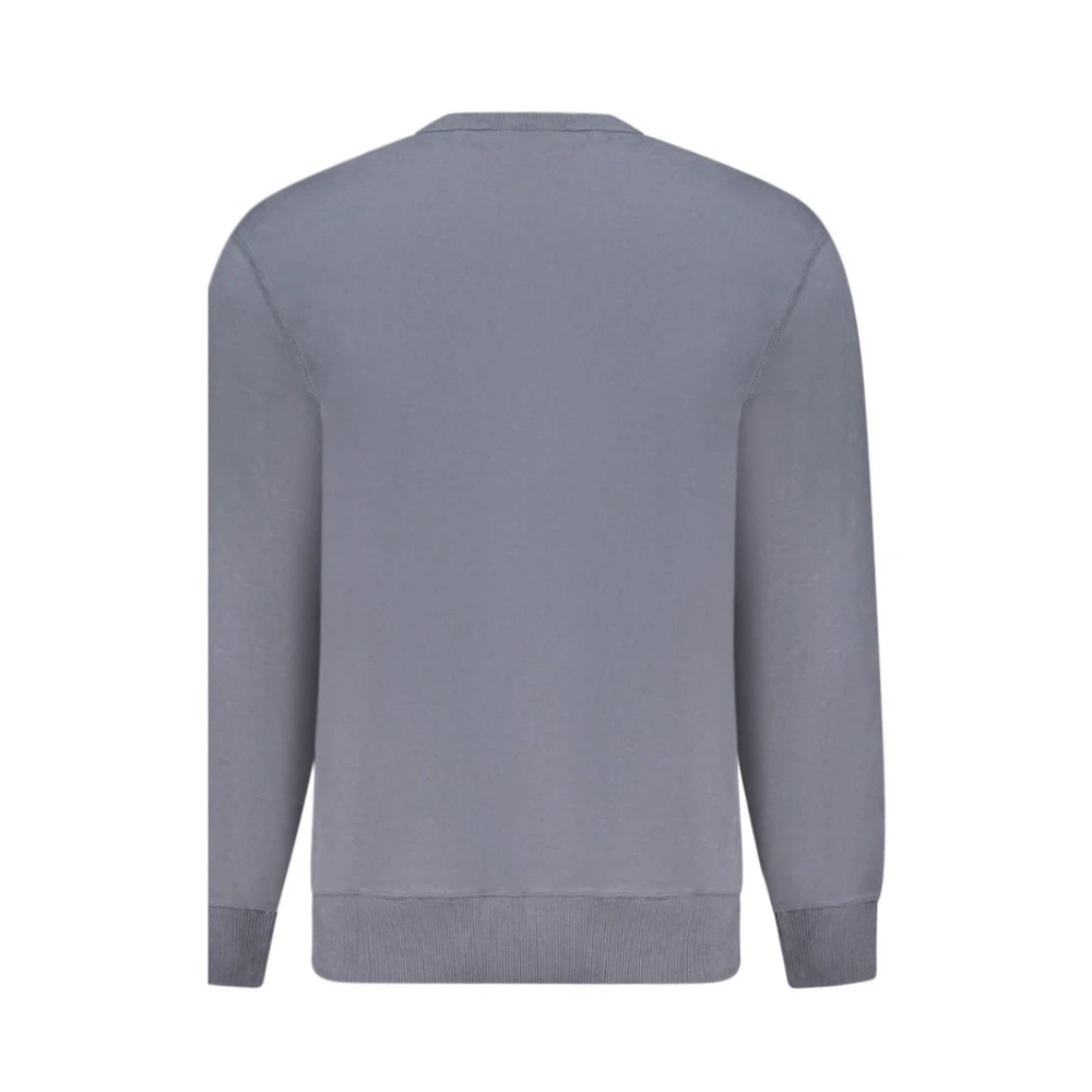 Calvin Klein Blauwe Katoenen Trui Blue Heren