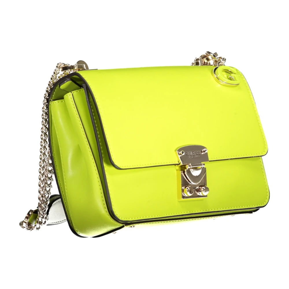 Guess Groene Eliette Ketting Schoudertas Green Dames