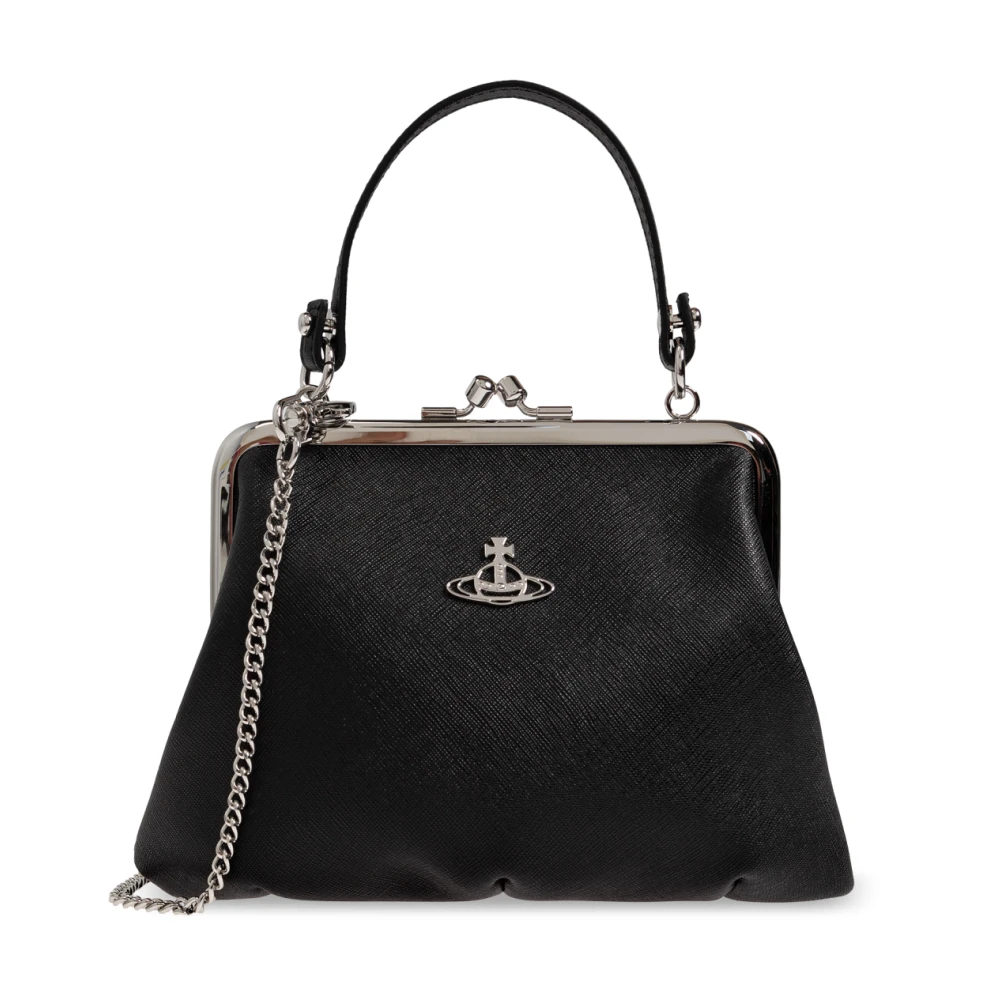 Vivienne Westwood Schoudertas Oma Frame Black Dames
