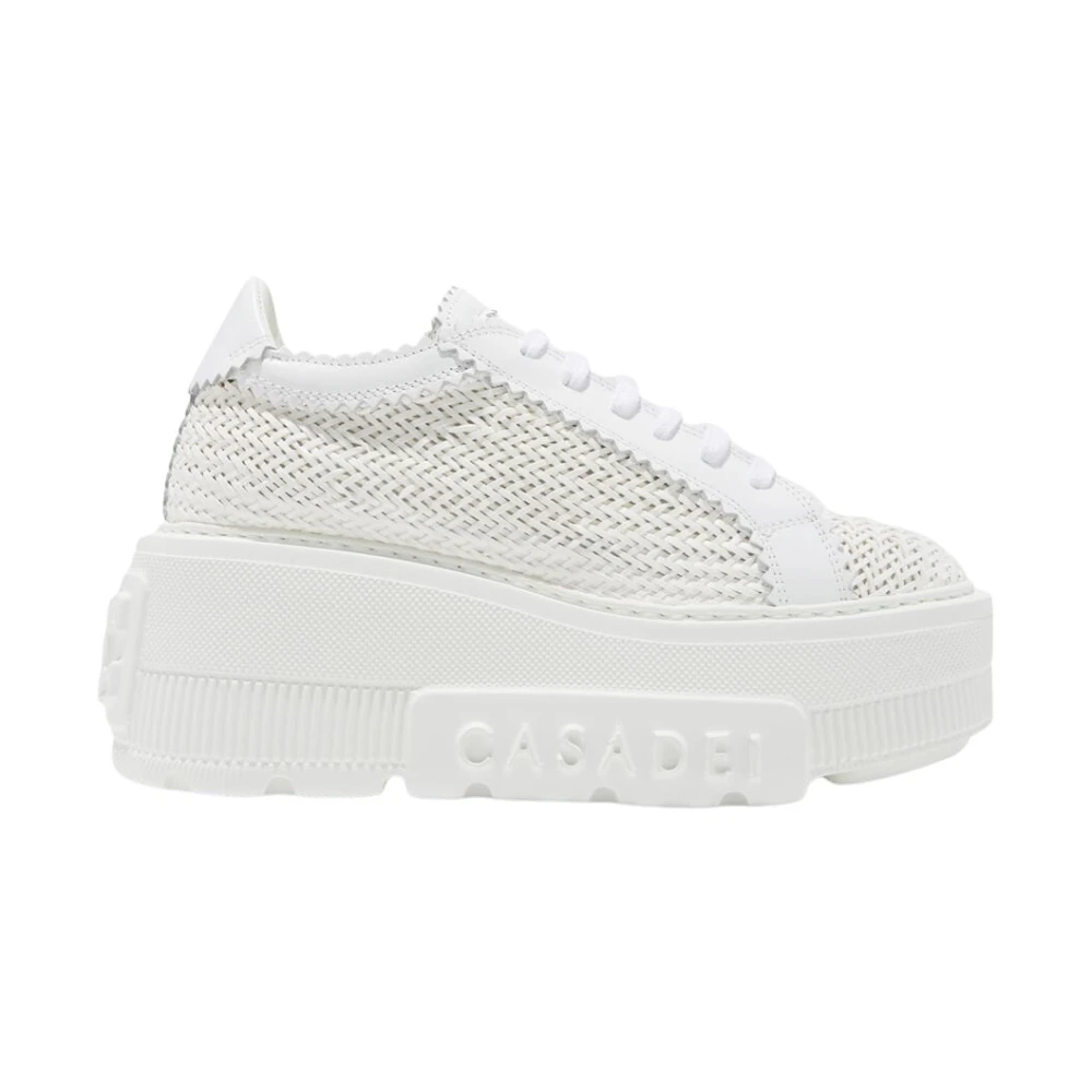 Casadei Women's White Sneakers, 6 Uk, Nexus Hanoi Sneaker