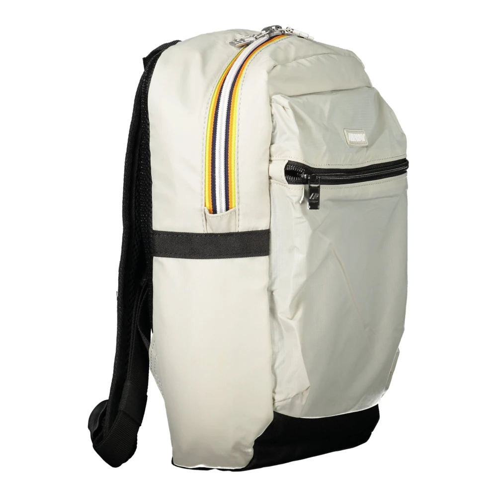 K-way Grijze Herenrugzak met Diverse Functies Gray Unisex
