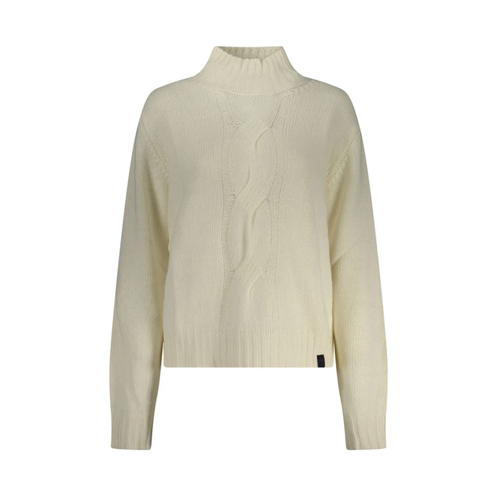 North Sails , Turtlenecks, Female, White, Xl, Ocean Positive High-Neck Jumper