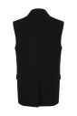 blazer-sans-manches-noir-revers-pointus