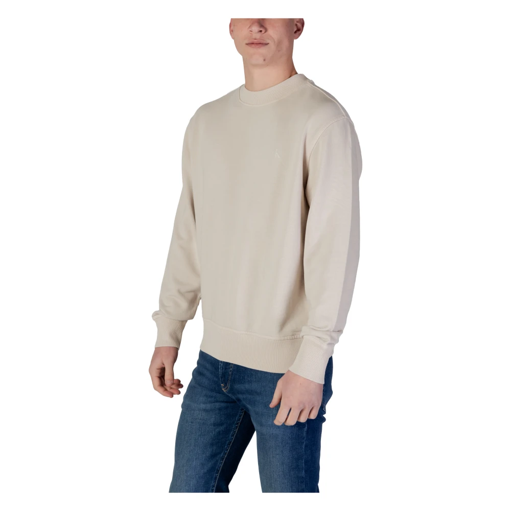 Calvin Klein Jeans Lente Zomer Sweatshirt Beige Heren