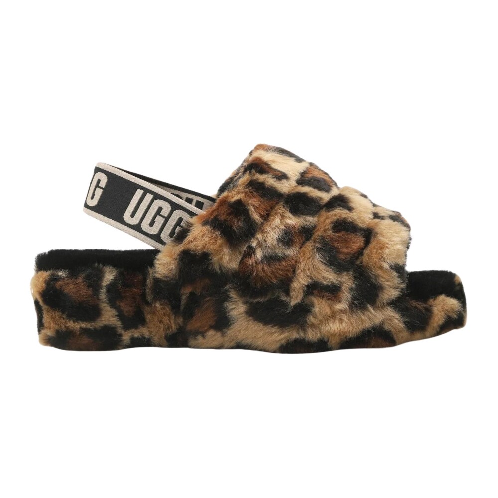 Leopard Print Kids Slides UGG Sandals Miinto