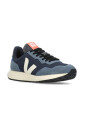 blue-fabric-sneakers-round-toe-logo