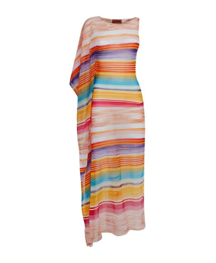 robe-de-plage-multicolore