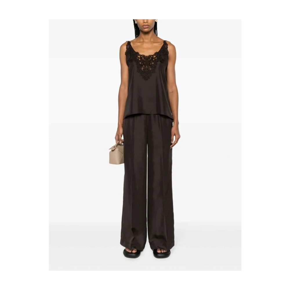 P.a.r.o.s.h. Bruine Testa Di Moro Broek Brown Dames