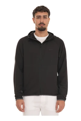 L Commuter Hooded Harrington Jacket