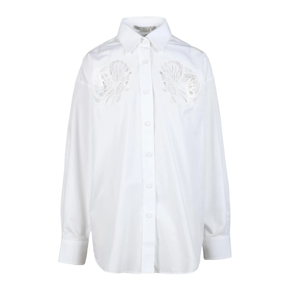 Stella Mccartney Katoenen Overhemd White Dames
