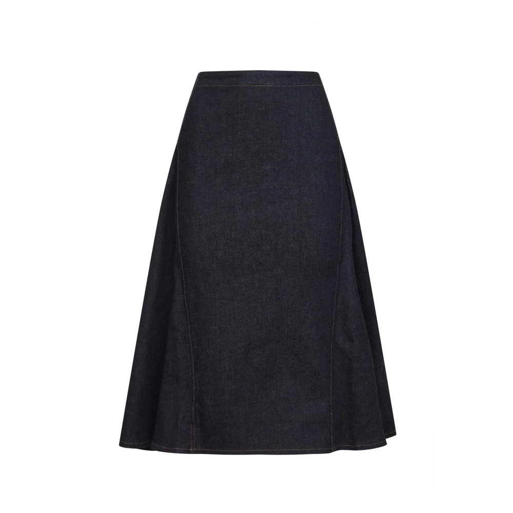 Jacquemus Blue Lavoir De-Nîmes Denim Skirt - Female - Denim Skirts - W27 - Skirts