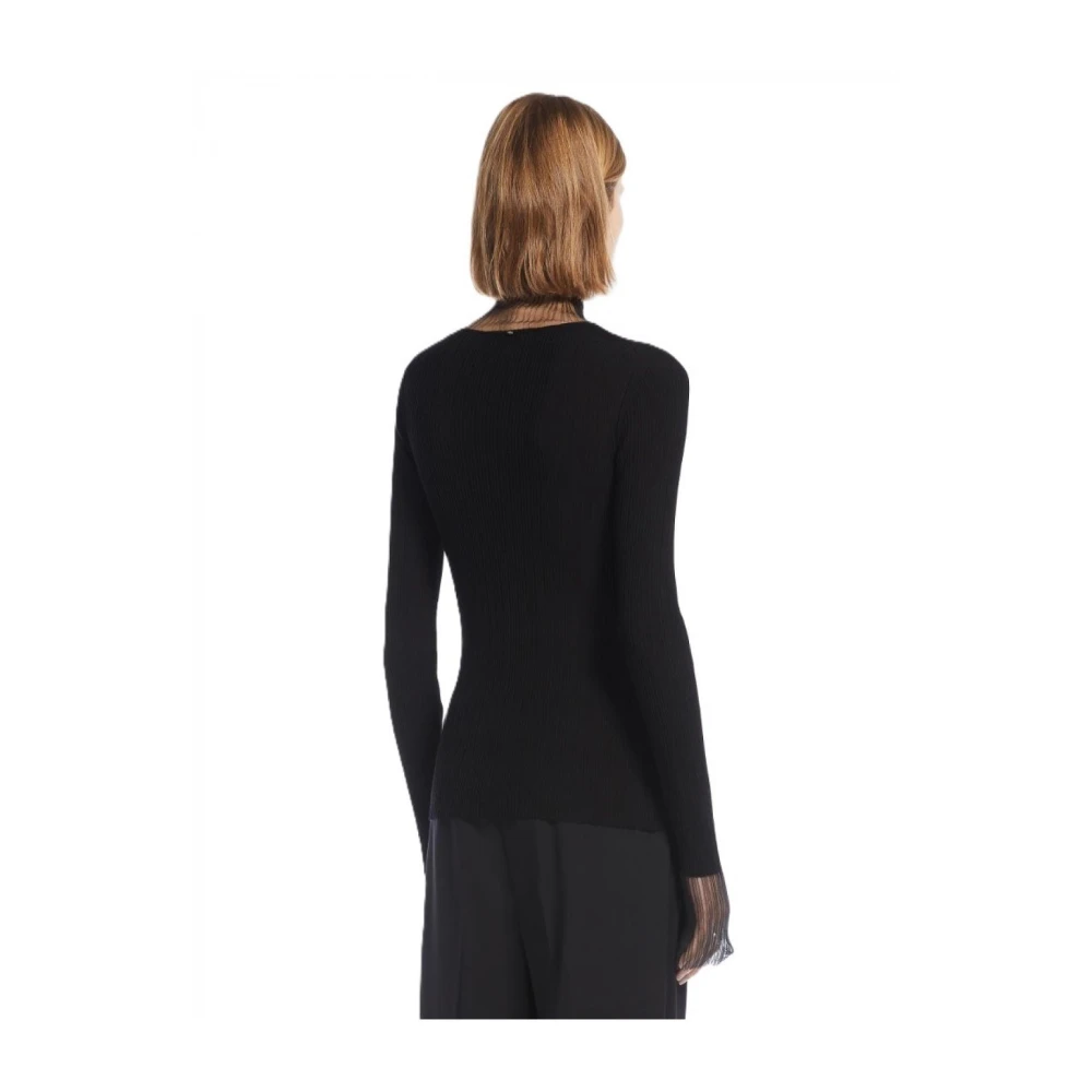 Max Mara Stijlvolle Sweatshirts en Hoodies Black Dames