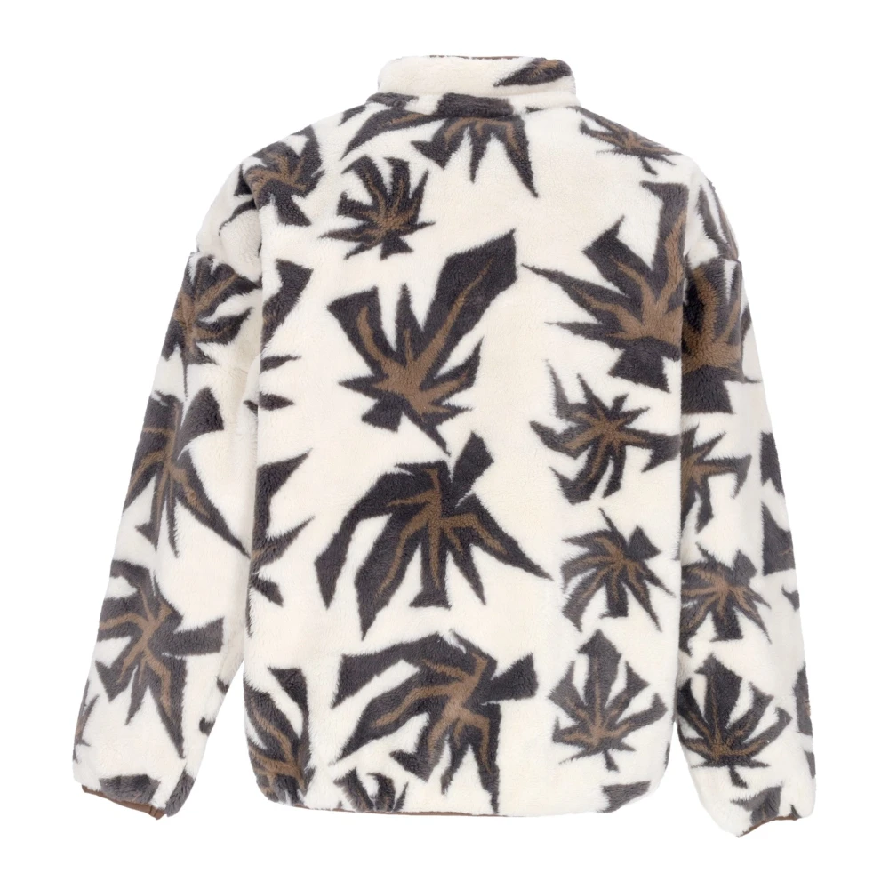 HUF Sherpa Teddy Bear Jacquard Zip Jas Multicolor Heren