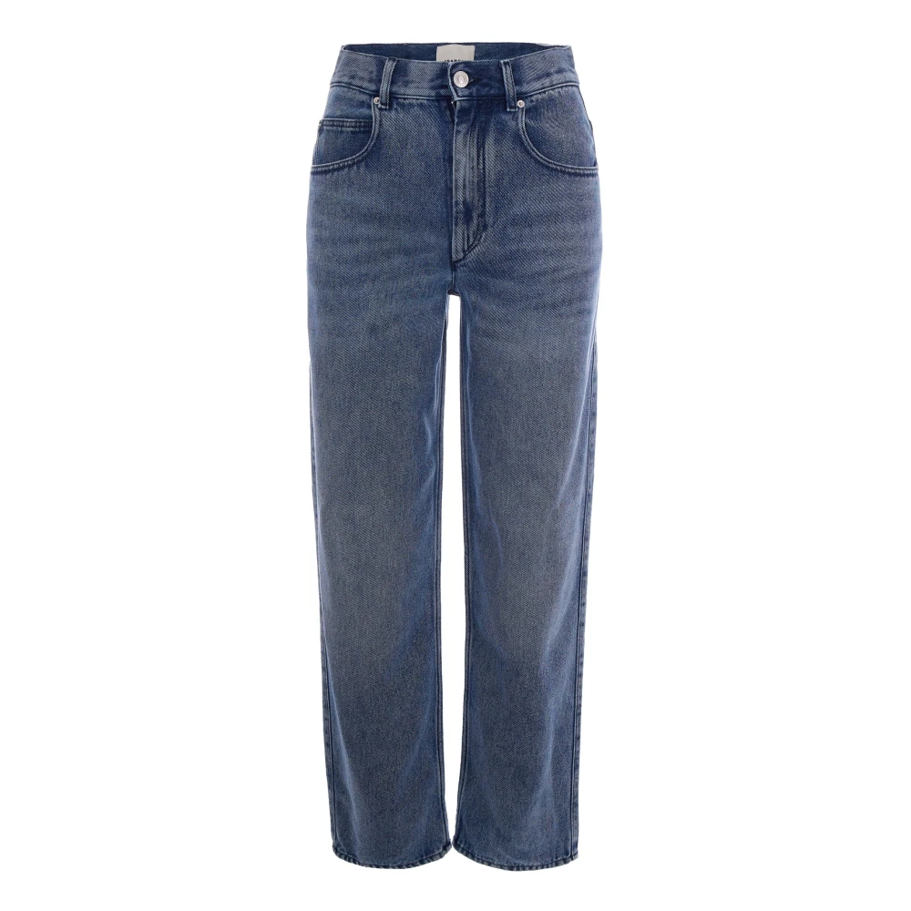 Isabel Marant Women's Blue Straight Fit Jeans, Xs, Jenny Trousers