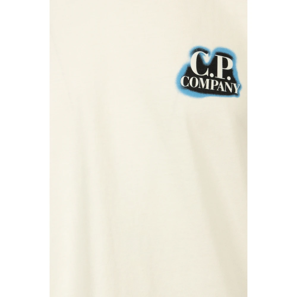 C.P. Company Britse Ambachtelijke T-shirt voor Mannen White Heren