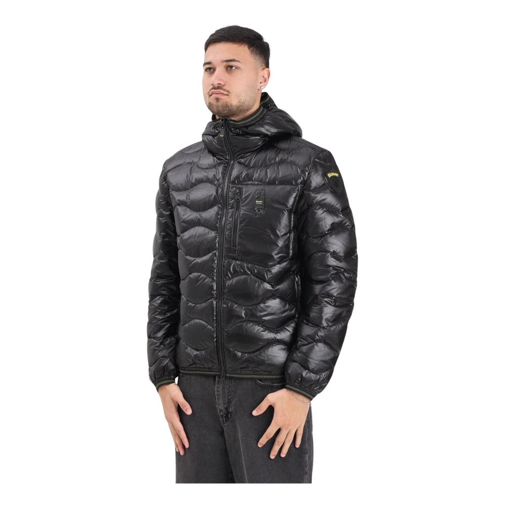 Blauer Herren Schwarz Jacken, K, 2XLgröße:
