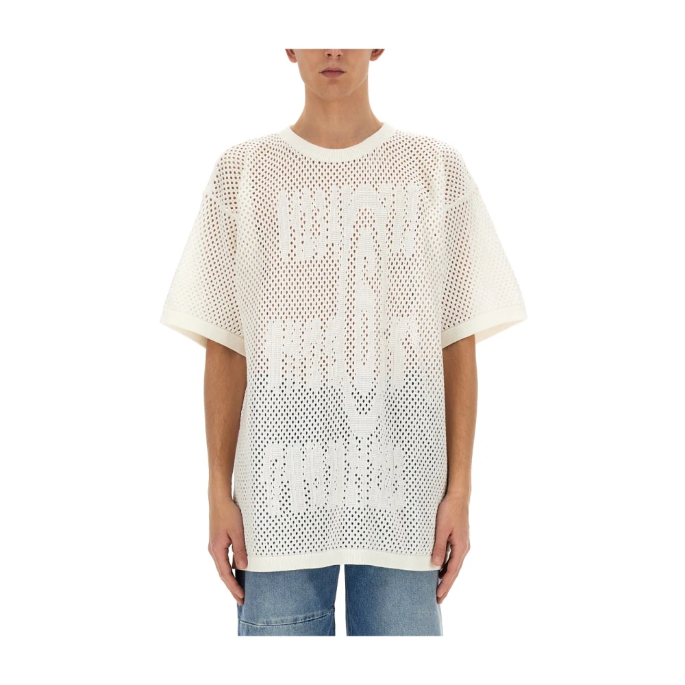 Mm6 Maison Margiela Herren Weiß Oberteile, Mgröße: