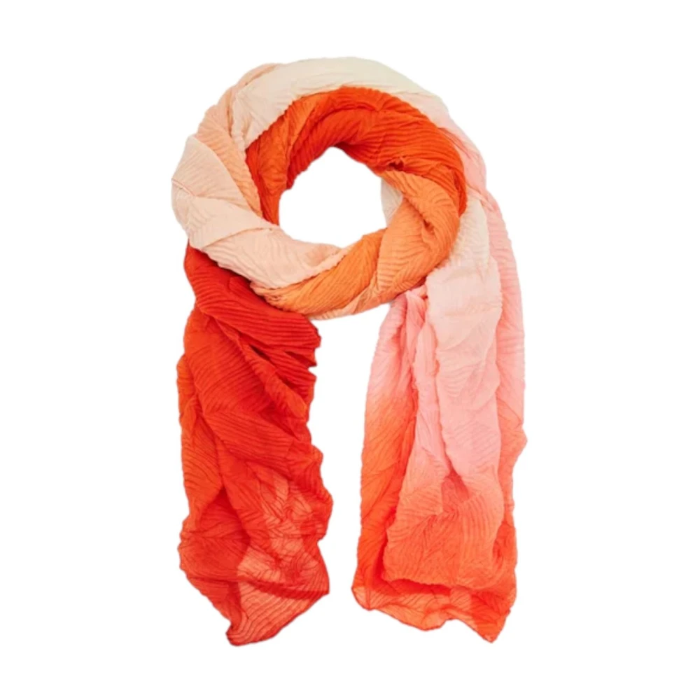 Desigual Damesjaal Stijlvol Synthetisch Ontwerp Orange Dames