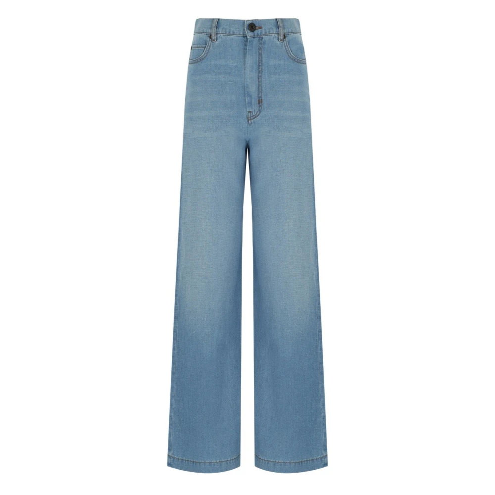 Weekend Max Mara Women's Blue Latino Jeans - Wide Jeans - 2XS - Jeans