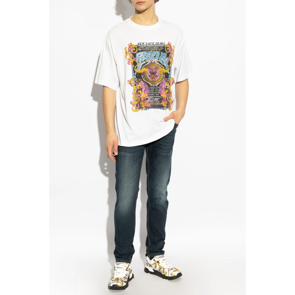 Versace Jeans Couture Tapered leg jeans Blue Heren