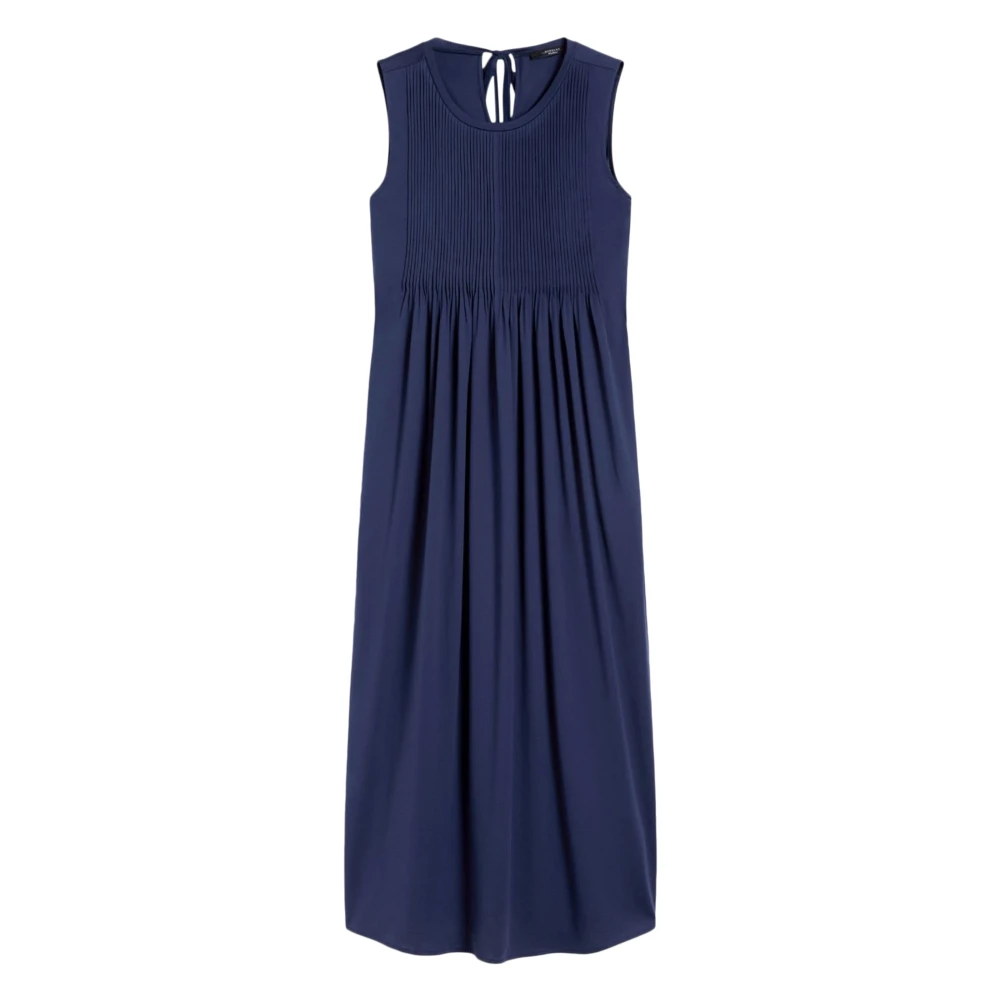 Max Mara Women's Blue Midi Dresses, L, Ricordo Jersey Dress