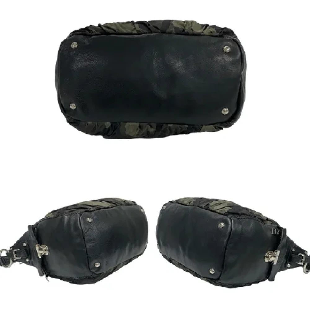 Prada Vintage Pre-owned Canvas totes Black Dames