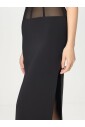 robe-midi-en-maille-noire